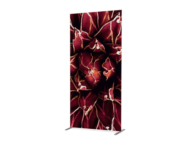 Scheidingswand Textiel Deco 100x200cm Cactus Rood