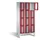 Lockerkast 1850x900x500mm 3x4 vakken Cilinderslot Poten, RAL3003