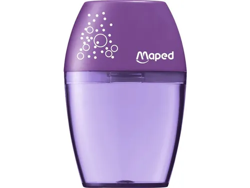 Puntenslijper Maped Shaker 1-gaats display à 25 stuks assorti