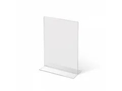 Folderhouder A6 T-stand Acryl staand