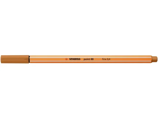 Fineliner STABILO point 88/89 Fin ocre foncé