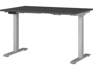 Elektrisch ihv bureau,HxBxD 720-1200x1200x800mm,blad grafiet - 1