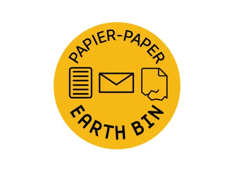 Forex Afvalstroomplaatje Papier BE