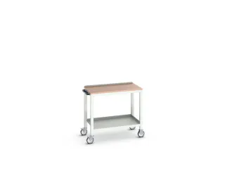 werkbank,verrijdbaar,HxBxD 930x1000x600mm,multiplexblad - 1
