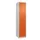 lockerkast,HxBxD 1850x400x500mm,1x4vakken,vak B 400mm,cil.-slot