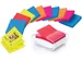 Z-notes Dispenser Kei + 12x Super Sticky Z-notes Neon Geel 76x76mm