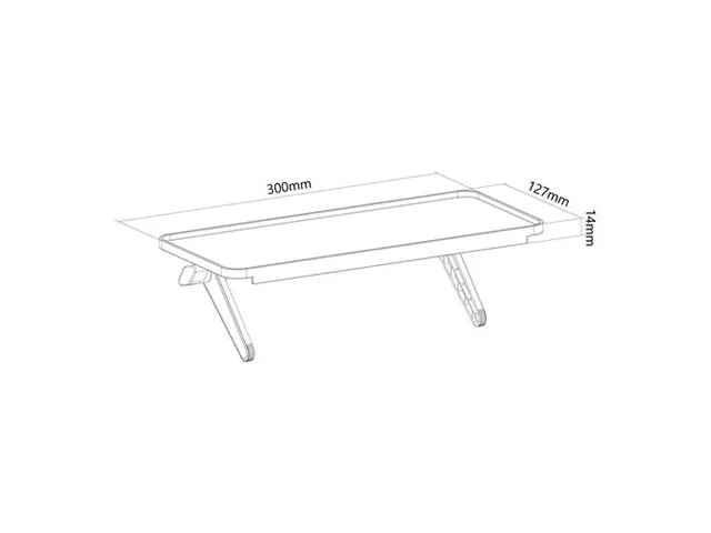 Multimedia Steun AWL28-220BL1 Zwart