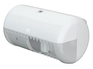 Tork 557000 T4 Toiletpapier Dispenser Elevation Twin Verticaal Wit - 2