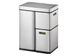 Gescheiden Afvalbak Mirage Plus Sensor Recycler 30 Liter Mat Rvs - 5