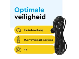 Verlengkabel BRASQ 20m zwart - 4