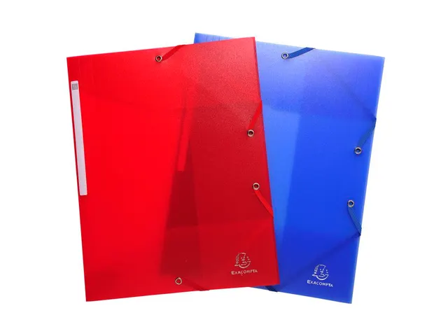 Elastomap 3 kleppen polypropyleen 5/10de Chromaline A4-Assorti