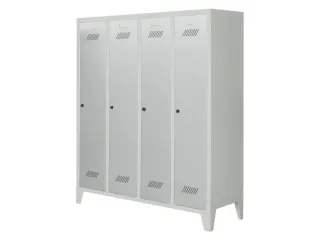 lockerkast v. kinderen,HxBxD 1600x1230x500mm,RAL7035,front RAL7035 - 2