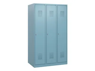 schoollocker,HxBxD 1530x900x500mm,3vak,vak B 300mm,cil.-slot - 2