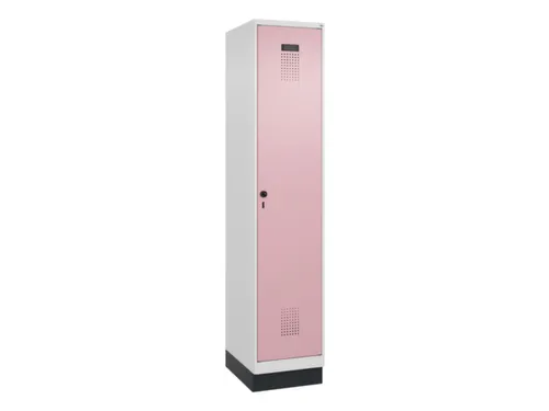 locker,HxBxD 1950x400x500mm,1vak,vak B 400mm,draaigrendel,sokkel
