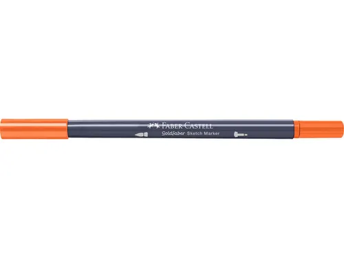 Sketchmarker Faber-Castell Goldfaber 115 dark cadmium orange op alcoho
