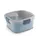 #*Lunch kit Blauw Sigma home food17,7 x 17,7 x 8,7 cm