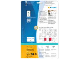 HERMA 8316 Verzendetiket met pakbon 182x130mm Wit 24 stuks - 4