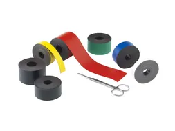 Magneetband Blauw 0.6x30mm 15 Meter op een Rol