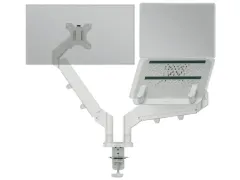 Monitor en laptoparm 2 Schermen Leitz Ergo grijs