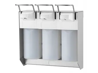 Trio Zeepdispenser Desinfectiemiddeldispenser Beugel Rvs 500 Ml - 2