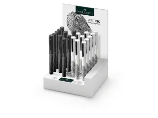 vulpen Faber-Castell WRITink Print display 20 stuks zwart/wit - 1