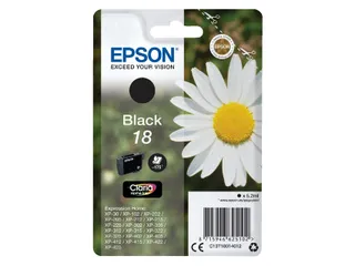 Inktcartridge Epson 18 T1801 Zwart C13T18014012 - 1