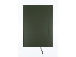 Schetsboek Kangaro A4 forest green PU HC 80 vel 140gr roomwit met elas - 5
