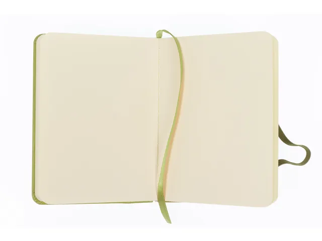 Schetsboek Kangaro A6 lime green PU HC 80 vel 140gr roomwit met elasti