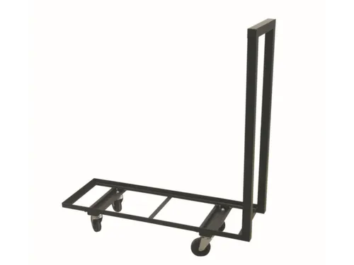 Transportwagen,V. Afvalverzamelaar,Frame Staal Zwart,4Zwenkwielen
