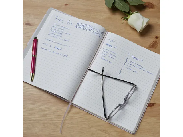 Notitieboek Èccolo Pink Marble lijn ca.20x25cm 80gr. 256pag.