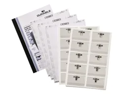 Badge Durable met combiklem 54x90mm set à 20 stuks