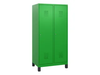 schoollocker,HxBxD 1630x800x500mm,2vak,vak B 400mm,cil.-slot,voeten - 2