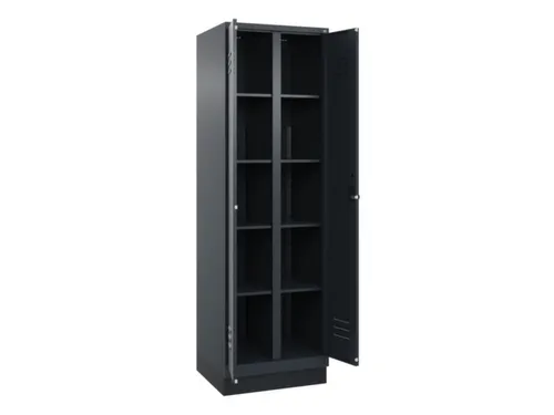 wasgoedverdeelkast,HxBxD 1950x600x500mm,vak B 300mm,draaigrendel