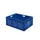 Euronorm Stapelkrat 320x800x600mm 127liter Wanden/bodem Gesloten Blauw