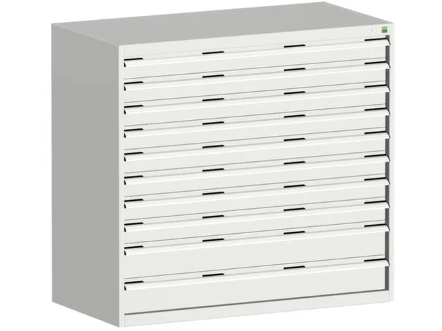 ladekast,HxBxD 1200x1300x650mm,10lade(n),lade voor normale belastingen