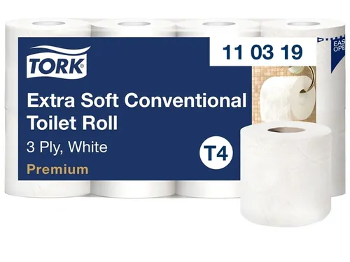 Toiletpapier Tork T4 Premium 56x155 vel wit 110319