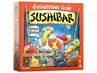 999Games Geharrewar in de Sushibar Dobbelspel 8+ - 1
