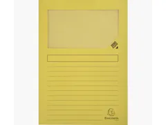 Venstermap Exacompta Forever L-map 120gr karton Geel