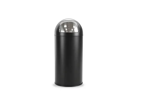 Afvalbak BRASQ Push Bin PB230+ 30 liter zwart