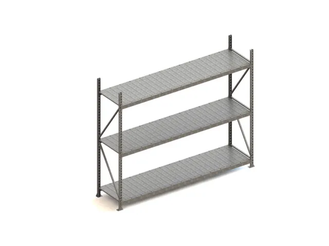 breedvakstelling,grondveld,HxBxD 2200x2707x650mm,vakl. 490kg