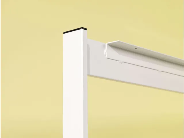 Smit Visual Onderstel Verrijdbaar Wit voor kabinetkasten