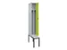 locker voor scheiding van kleding,HxBxD 2120x300x815mm,1vak