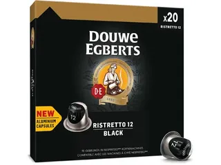 Espresso Ristretto Black Koffiecapsules Intensiteit 12 Pak 20 stuks - 3