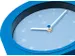 Horloge de table NeXtime 'Swing Table' 30x20cm plastique bleu