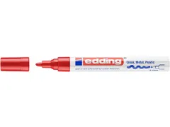 Paintmarker edding 750 op oliebasis 2-4mm creatief rood