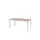 Domino Basic Tafel Vaste Hoogte 1600x800mm Hav/Kers 25mm Alu