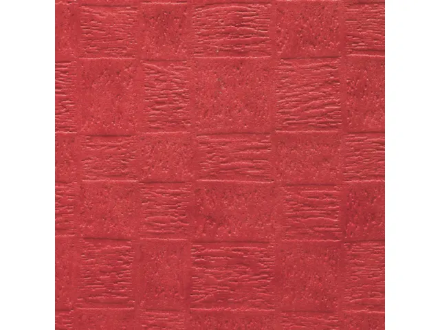 Elastomap zonder klep gegaufreerd glanskarton Scotten 600g/m2 A4 Rood