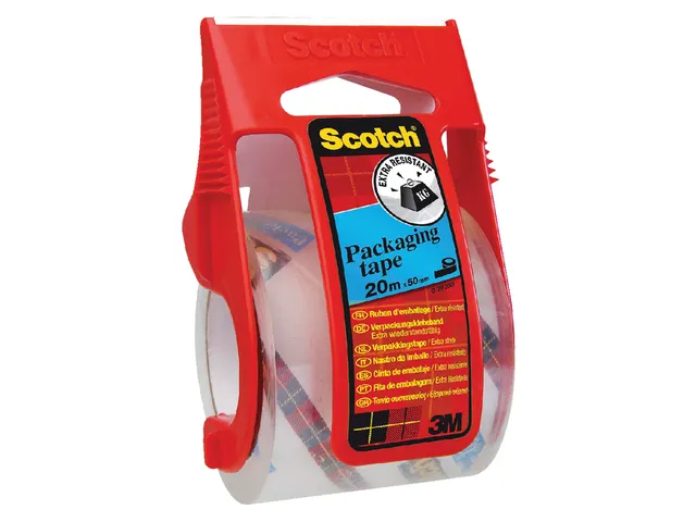 Verpakkingstape Scotch E5020D transparant PP 50mmx20m