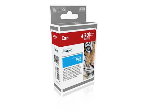 AS15621 ASTAR CANON CLI8C MP Inkt cyaan rebuilt Chip 13ml