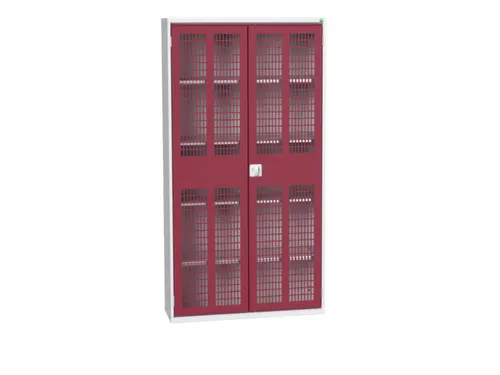 universele kast,HxBxD 2000x1050x350mm,4xStalen bodem,draaigrendelslot